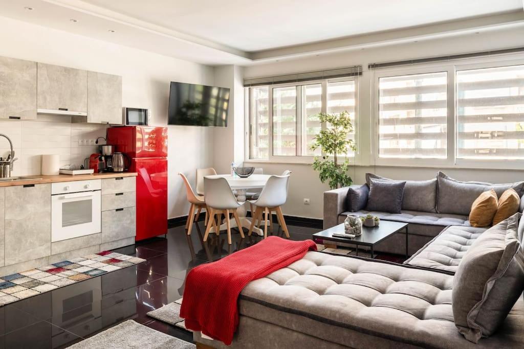 New Amazinglarge Luxury 4Br Suite/1Min Toacropolis Афины Экстерьер фото